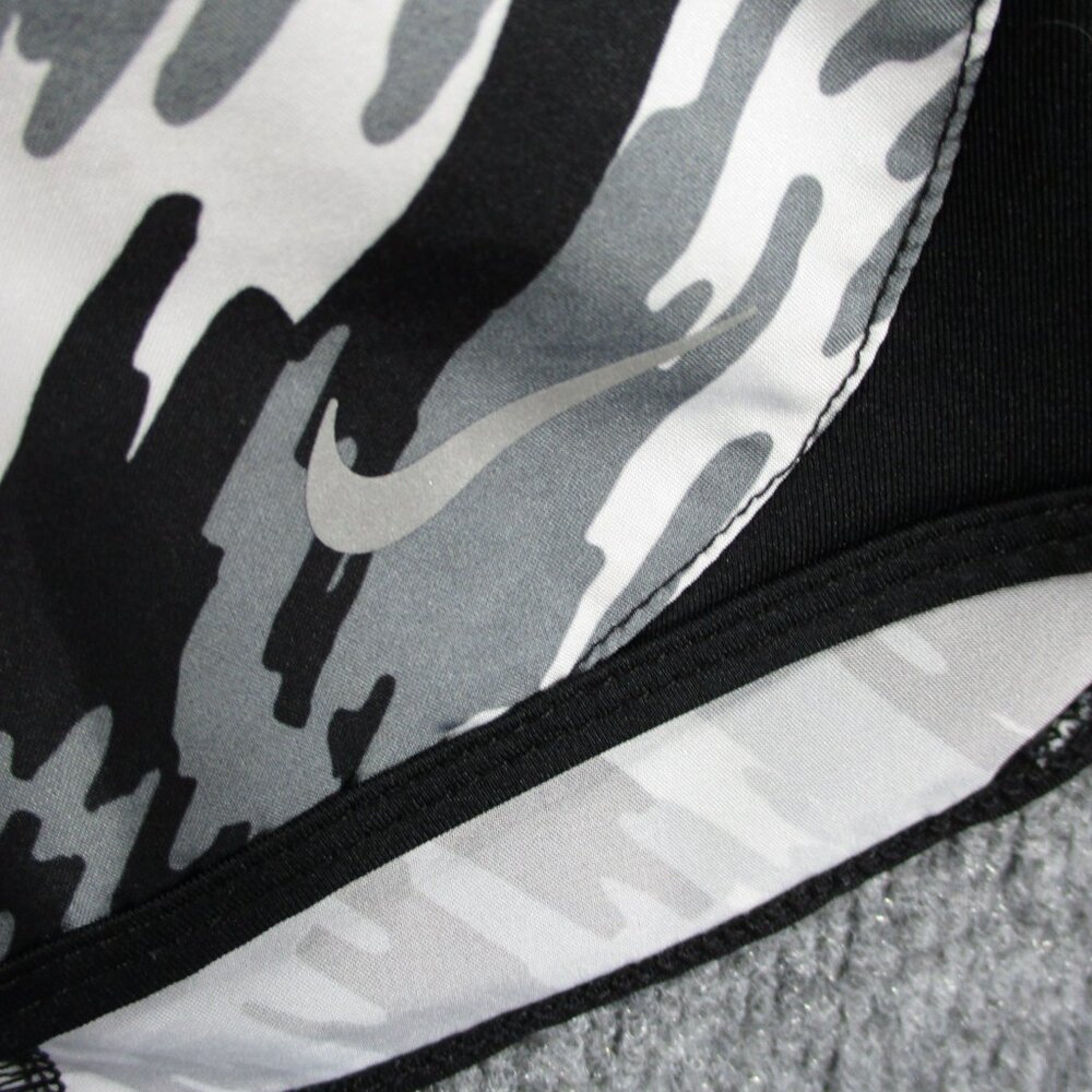 Nike Shorts Women S Black Dri Fit Geometric Athletic Run Lined Inside Pockets - Picture 6 of 12